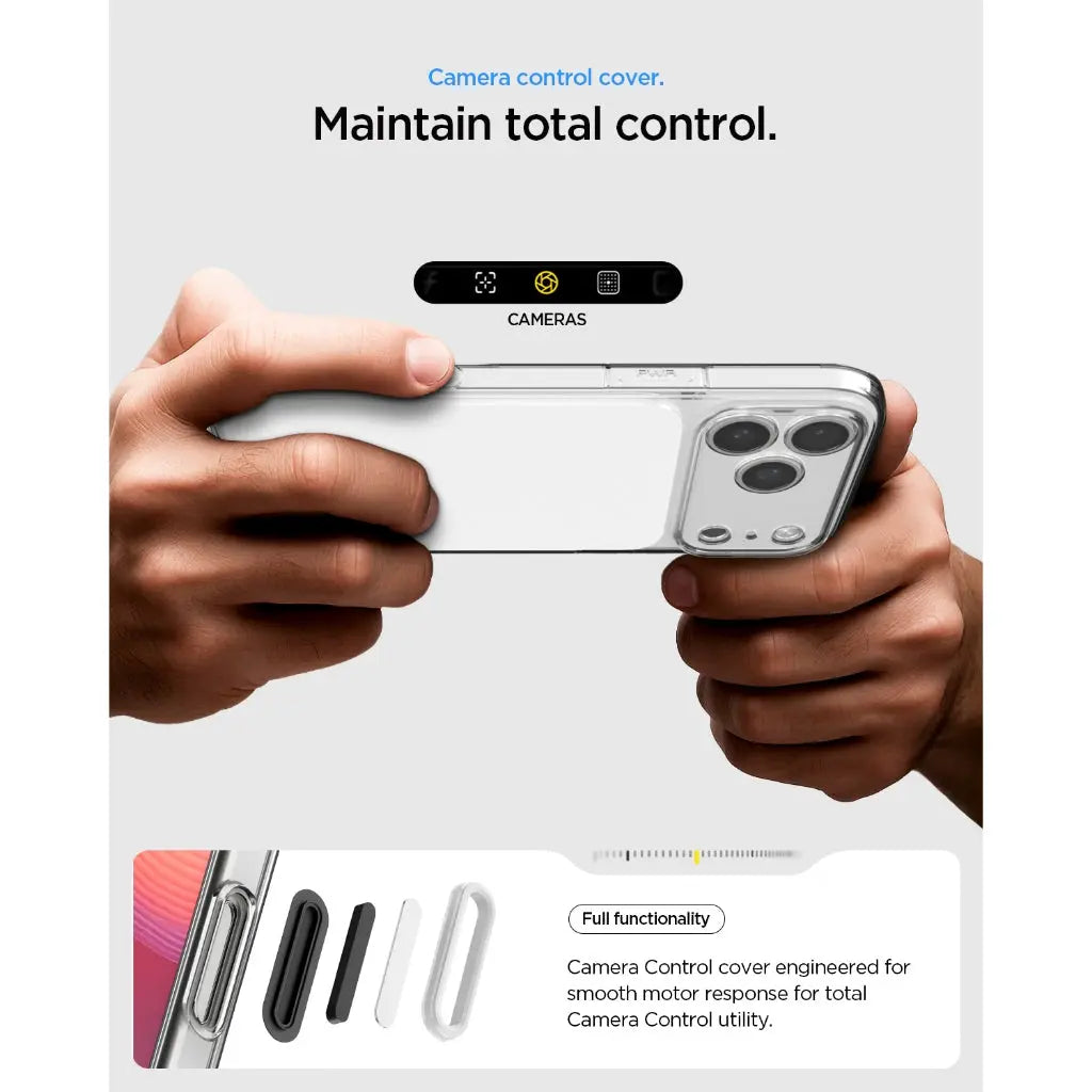 Spigen iPhone 17 Pro Case 6.3" Ultra Hybrid T MagFit Camera Control Button Cover Magnetic Phone Case iPhone Case