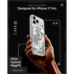 Spigen iPhone 17 Pro Case 6.3" Ultra Hybrid Zero One MagFit Magnetic Phone Case iPhone 17 Pro Cover iPhone Case