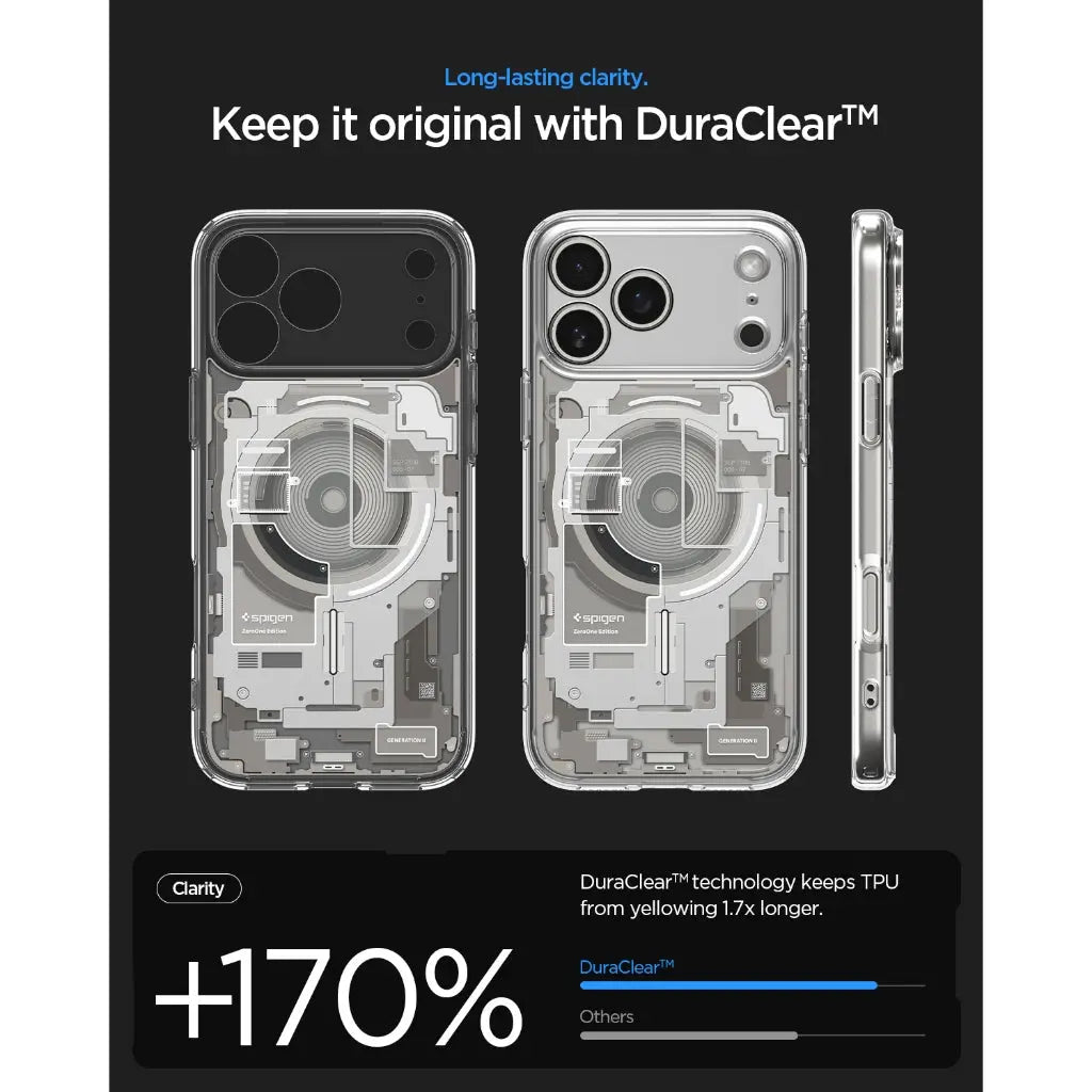 Spigen iPhone 17 Pro Case 6.3" Ultra Hybrid Zero One MagFit Magnetic Phone Case iPhone 17 Pro Cover iPhone Case