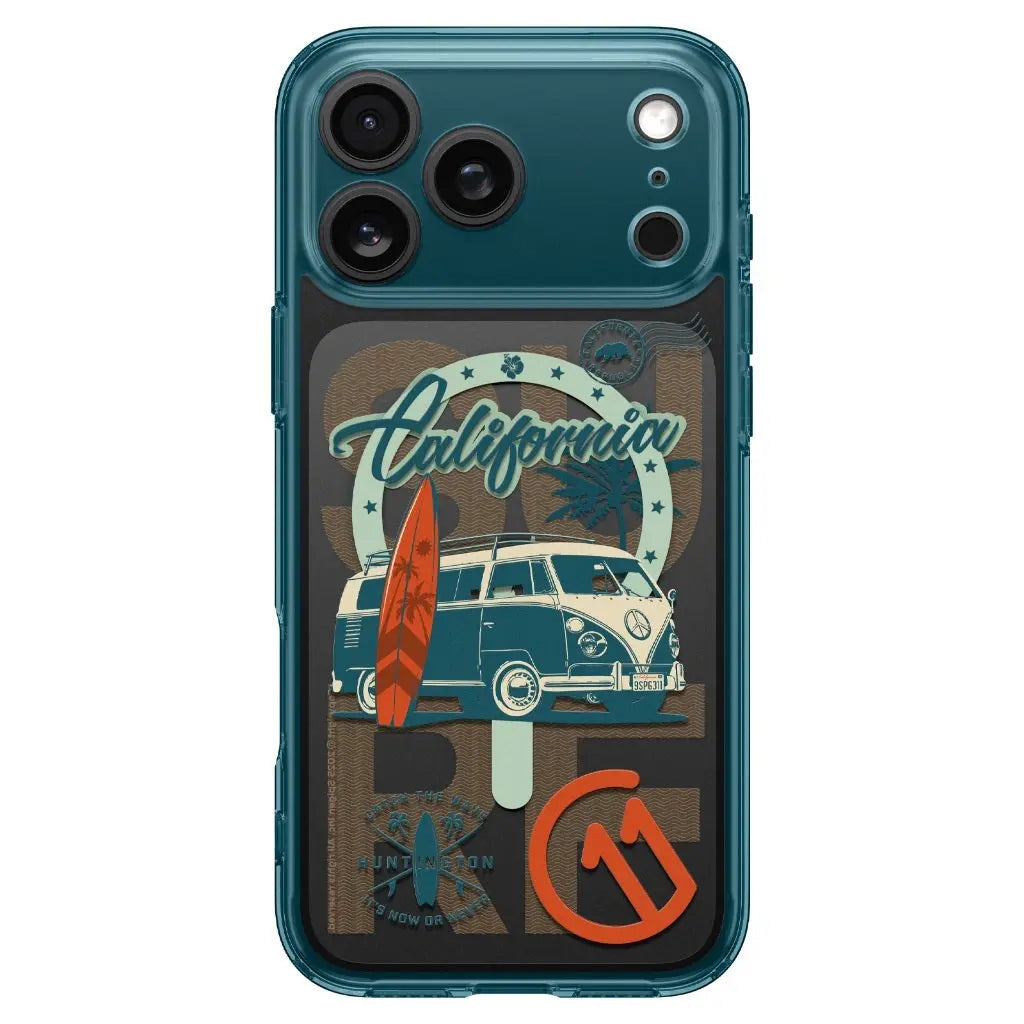 Spigen iPhone 17 Pro Case 6.3" c11 Huntington Magfit 3D Spatial Camera Control Button Cover Magnetic Phone Case