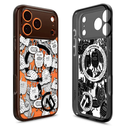 Spigen iPhone 17 Pro Case 6.3" c11 Inkverse Magfit 3D Spatial Effect Camera Control Button Cover Magnetic Phone Case
