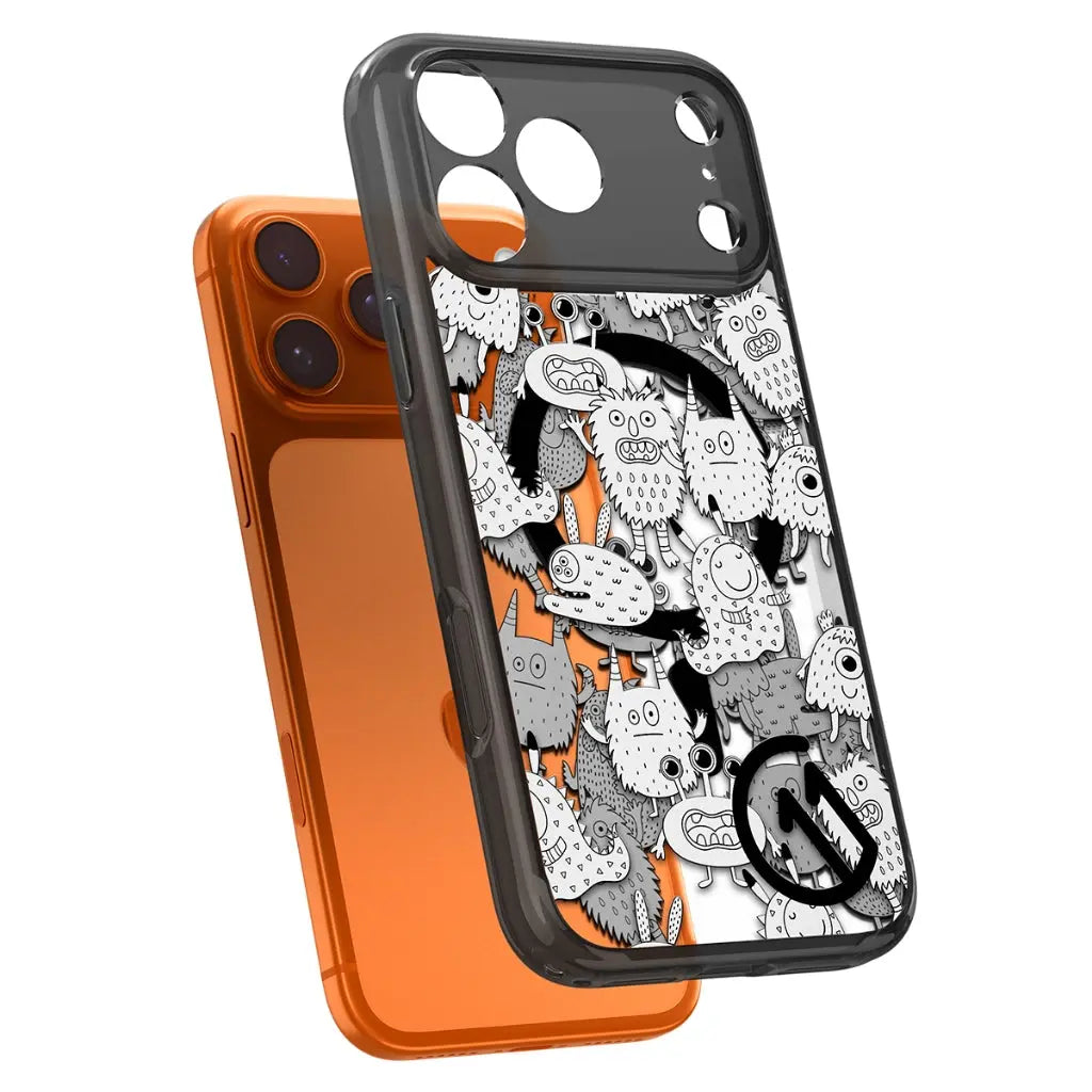 Spigen iPhone 17 Pro Case 6.3" c11 Inkverse Magfit 3D Spatial Effect Camera Control Button Cover Magnetic Phone Case