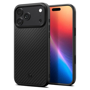 Spigen iPhone 17 Pro Max Case 6.9" Enzo Aramid T MagFit Camera Control Button Cover Magnetic Phone Case iPhone Case