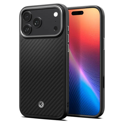 Spigen iPhone 17 Pro Max Case 6.9" Enzo Aramid T MagFit Camera Control Button Cover Magnetic Phone Case iPhone Case