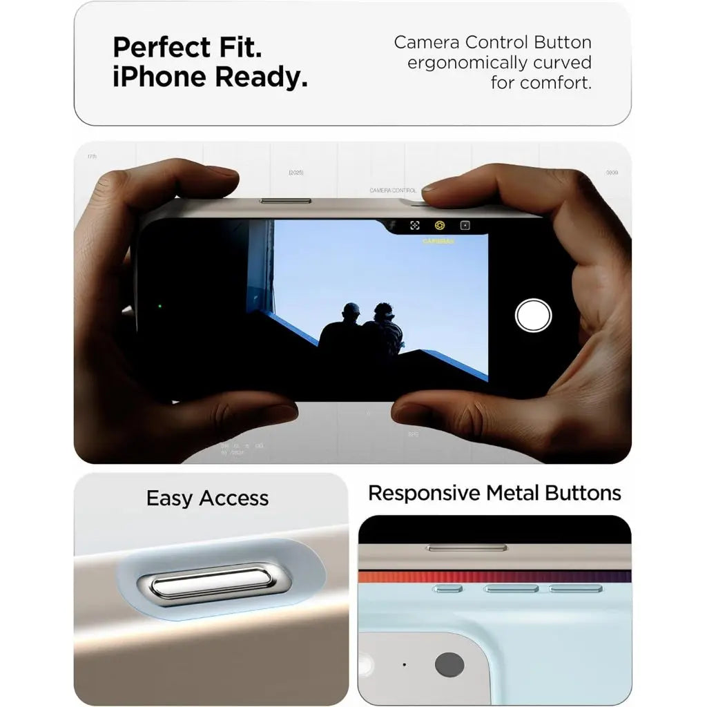 Spigen iPhone 17 Pro Max Case 6.9" Silicone Fit MagFit Magnetic Phone Case iPhone 17 Pro Max Casing