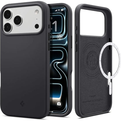 Spigen iPhone 17 Pro Max Case 6.9" Silicone Fit MagFit Magnetic Phone Case iPhone 17 Pro Max Casing