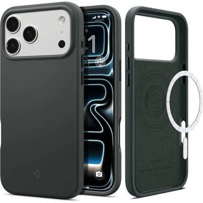 Spigen iPhone 17 Pro Max Case 6.9" Silicone Fit MagFit Magnetic Phone Case iPhone 17 Pro Max Casing