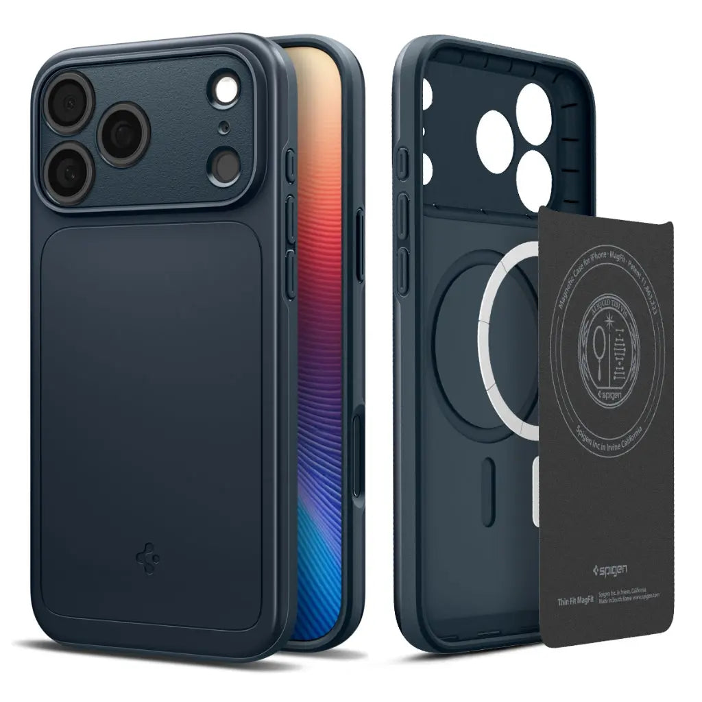 Spigen iPhone 17 Pro Max Case 6.9" Thin Fit MagFit Magnetic Phone Case iPhone 17 Pro Max Cover Magnetic Case iPhone Case