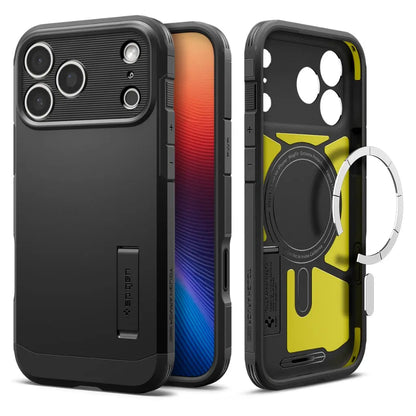 Spigen iPhone 17 Pro Max Case 6.9" Tough Armor T AI Magfit Magnetic Phone Case Camera Control Button Cover iPhone Case