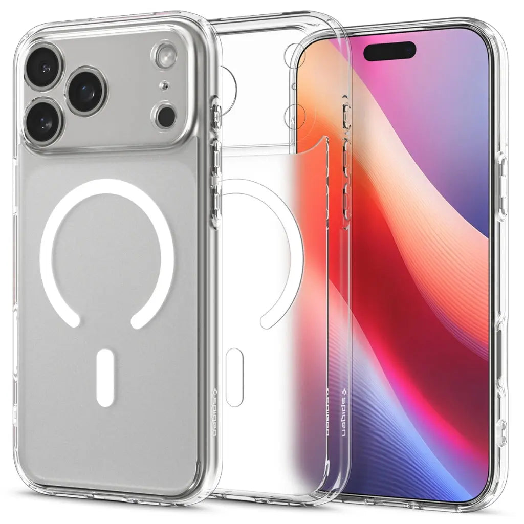 Spigen iPhone 17 Pro Max Case 6.9" Ultra Hybrid MagFit Frost Magnetic Phone Case iPhone 17 Pro Max Cover iPhone Case