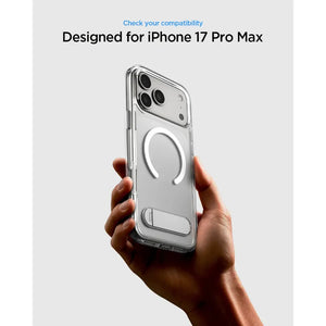 Spigen iPhone 17 Pro Max Case 6.9" Ultra Hybrid S MagFit Magnetic Phone Case Phone Stand iPhone 17 Pro Max Cover