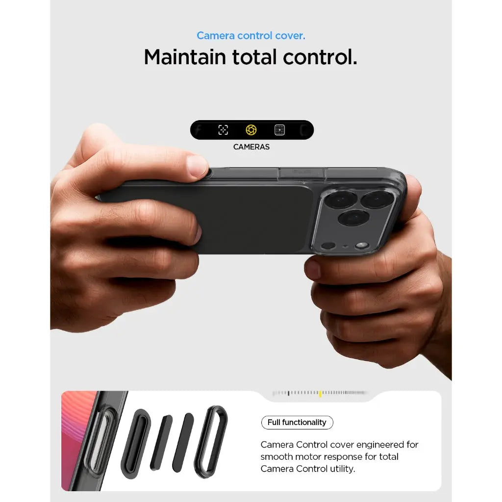 Spigen iPhone 17 Pro Max Case 6.9" Ultra Hybrid T MagFit Camera Control Button Cover Magnetic Phone Case iPhone Case