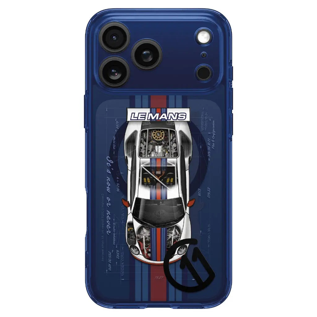 Spigen iPhone 17 Pro Max Case 6.9" c11 Le Mans Magfit 3D Spatial Camera Control Button Cover Magnetic Phone Case