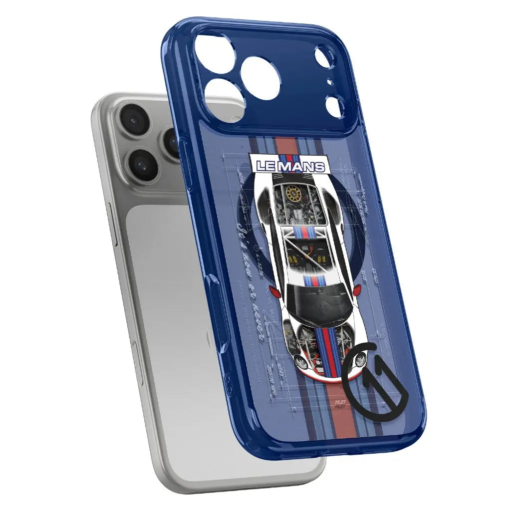 Spigen iPhone 17 Pro Max Case 6.9" c11 Le Mans Magfit 3D Spatial Camera Control Button Cover Magnetic Phone Case