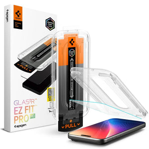 Spigen iPhone 17 Pro Screen Protector [1 Pack] EZ Fit Pro HD Full Coverage iPhone 17 Pro Tempered Glass