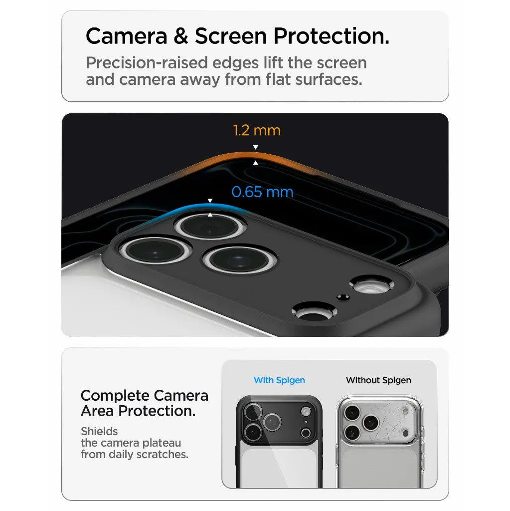 Spigen iPhone 18 Pro Case / iPhone 17 Pro Case 6.3" Ultra Hybrid Clear Case iPhone 18 Pro Casing iPhone Case