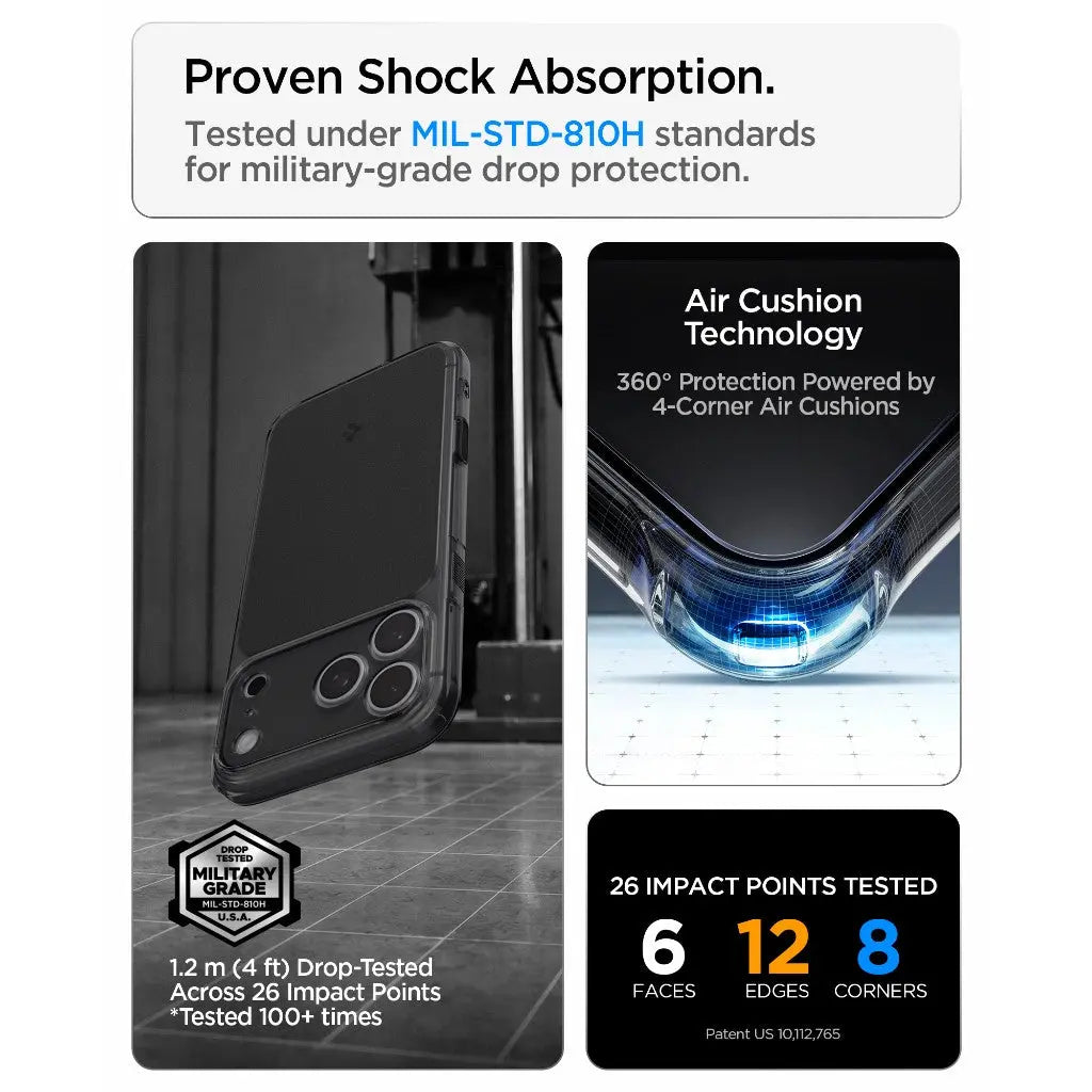 Spigen iPhone 18 Pro Case / iPhone 17 Pro Case 6.3" Ultra Hybrid T MagFit Magnetic Phone Case iPhone 18 Pro Casing