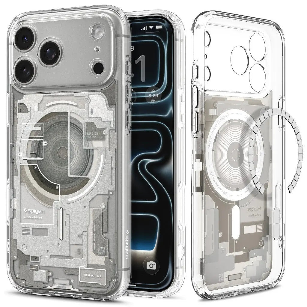 Spigen iPhone 18 Pro Case / iPhone 17 Pro Case 6.3" Ultra Hybrid Zero One MagFit Magnetic Phone Case iPhone 18 Pro Cover
