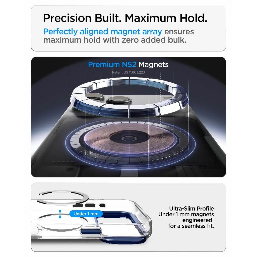 iPhone 18 Pro Max / 17 Pro Max Case 6.9" Ultra Hybrid Optik S MagFit - Spigen Singapore