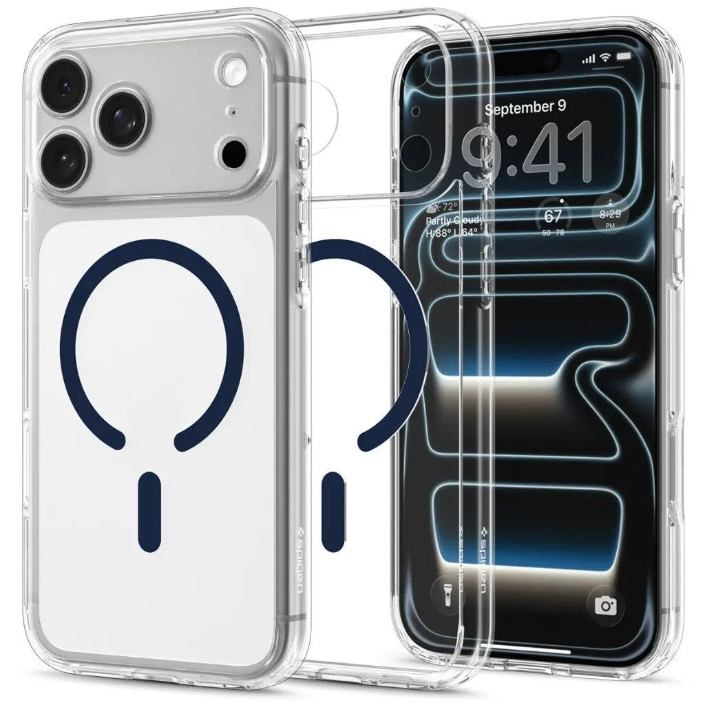 Spigen iPhone 18 Pro Max Case / iPhone 17 Pro Max Case 6.9" Ultra Hybrid MagFit Magnetic Phone Case Clear Case