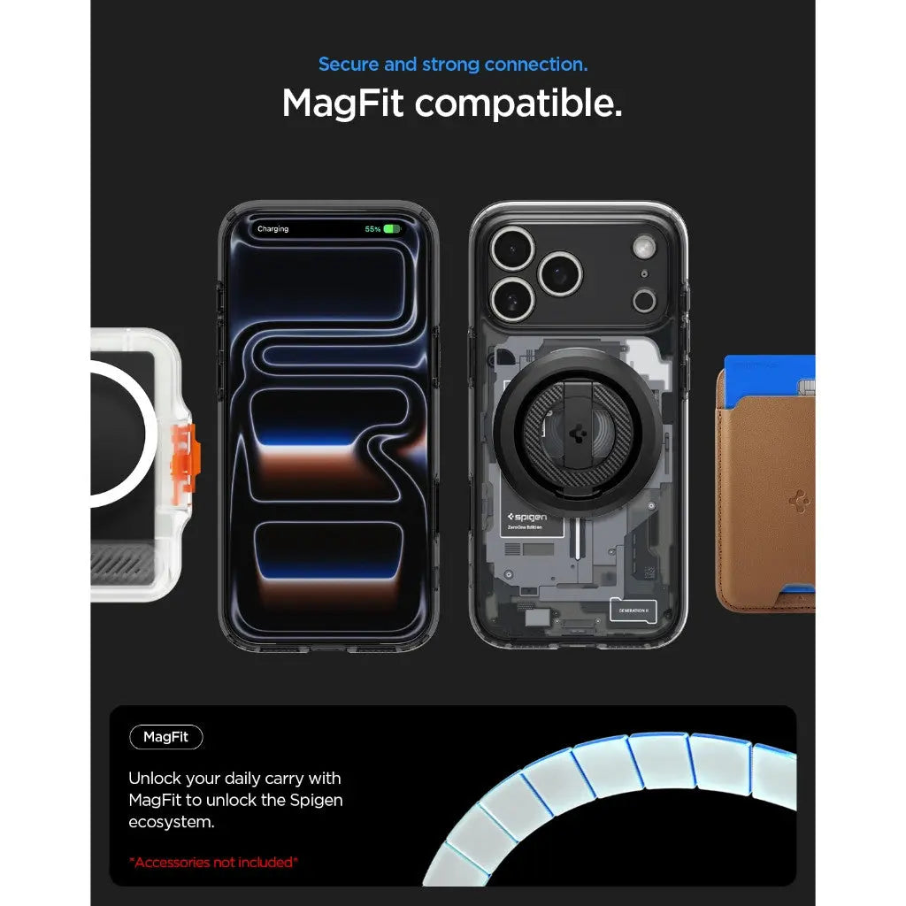 Spigen iPhone 18 Pro Max Case / iPhone 17 Pro Max Case 6.9" Ultra Hybrid Zero One MagFit Magnetic Phone Case