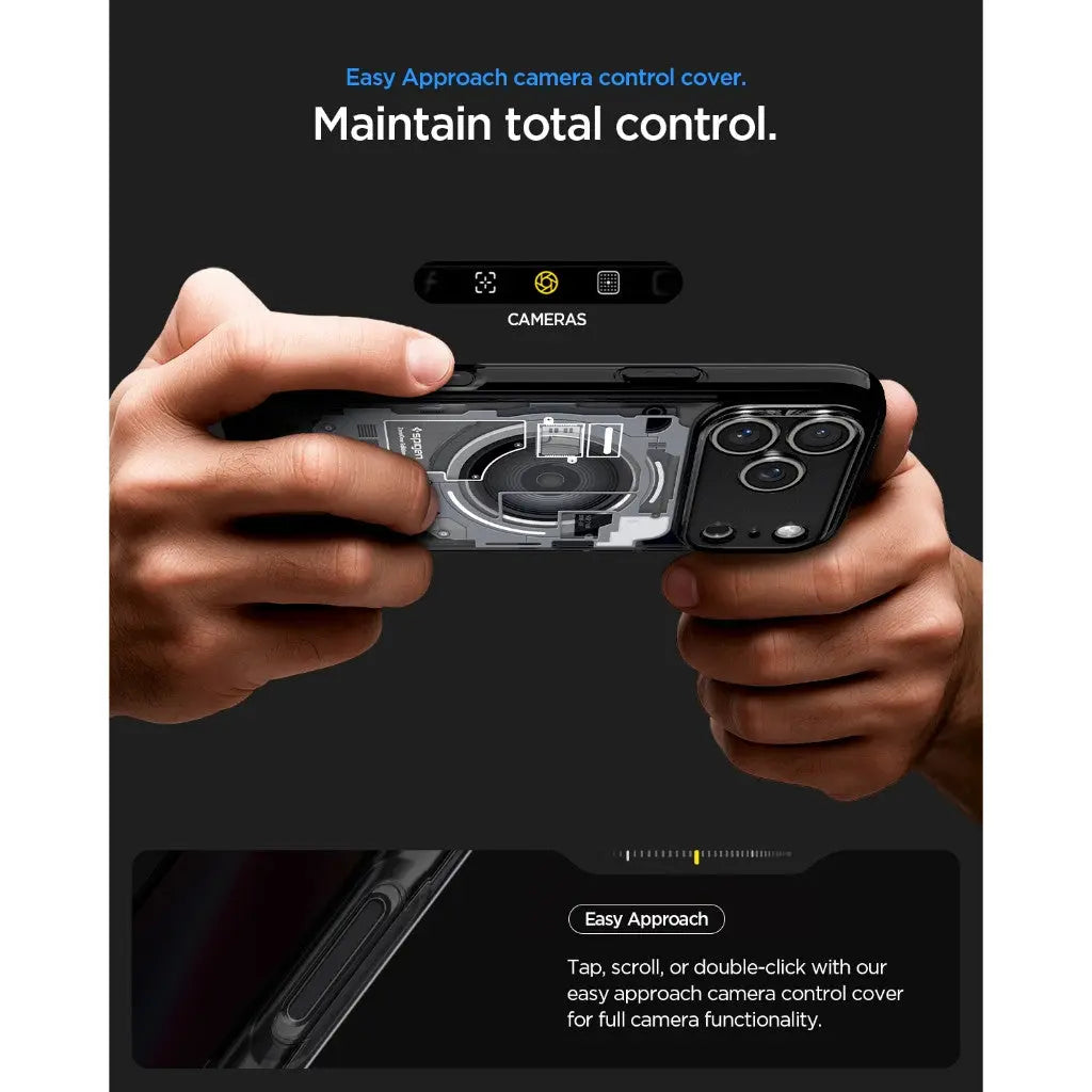 Spigen iPhone 18 Pro Max Case / iPhone 17 Pro Max Case 6.9" Ultra Hybrid Zero One MagFit Magnetic Phone Case