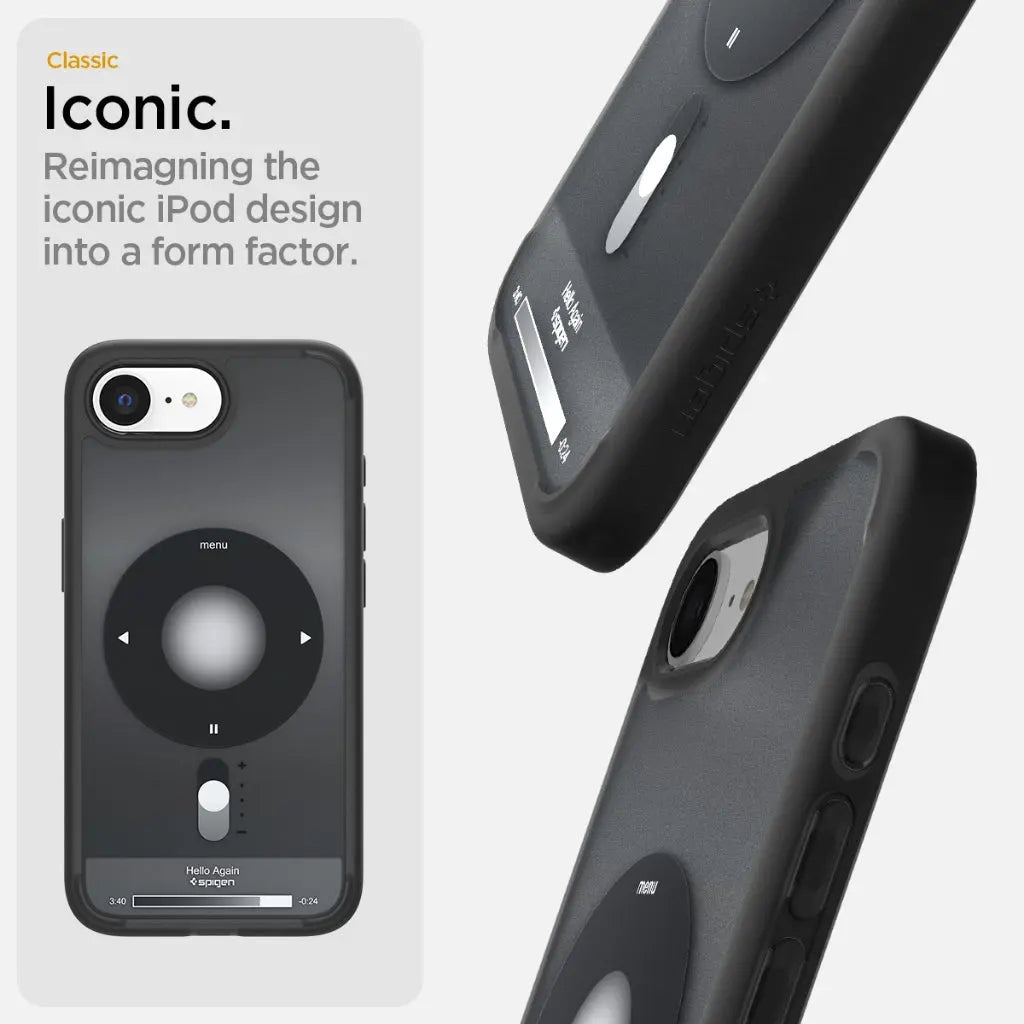 Spigen iPhone SE Case (2025) 6.1" Ultra Hybrid MagFit Classic Magnetic Phone Case MagSafe Case iPhone Case iPhone Cover