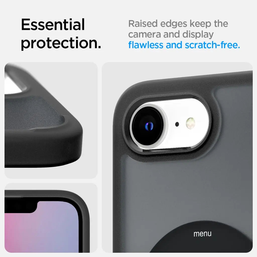 Spigen iPhone SE Case (2025) 6.1" Ultra Hybrid MagFit Classic Magnetic Phone Case MagSafe Case iPhone Case iPhone Cover