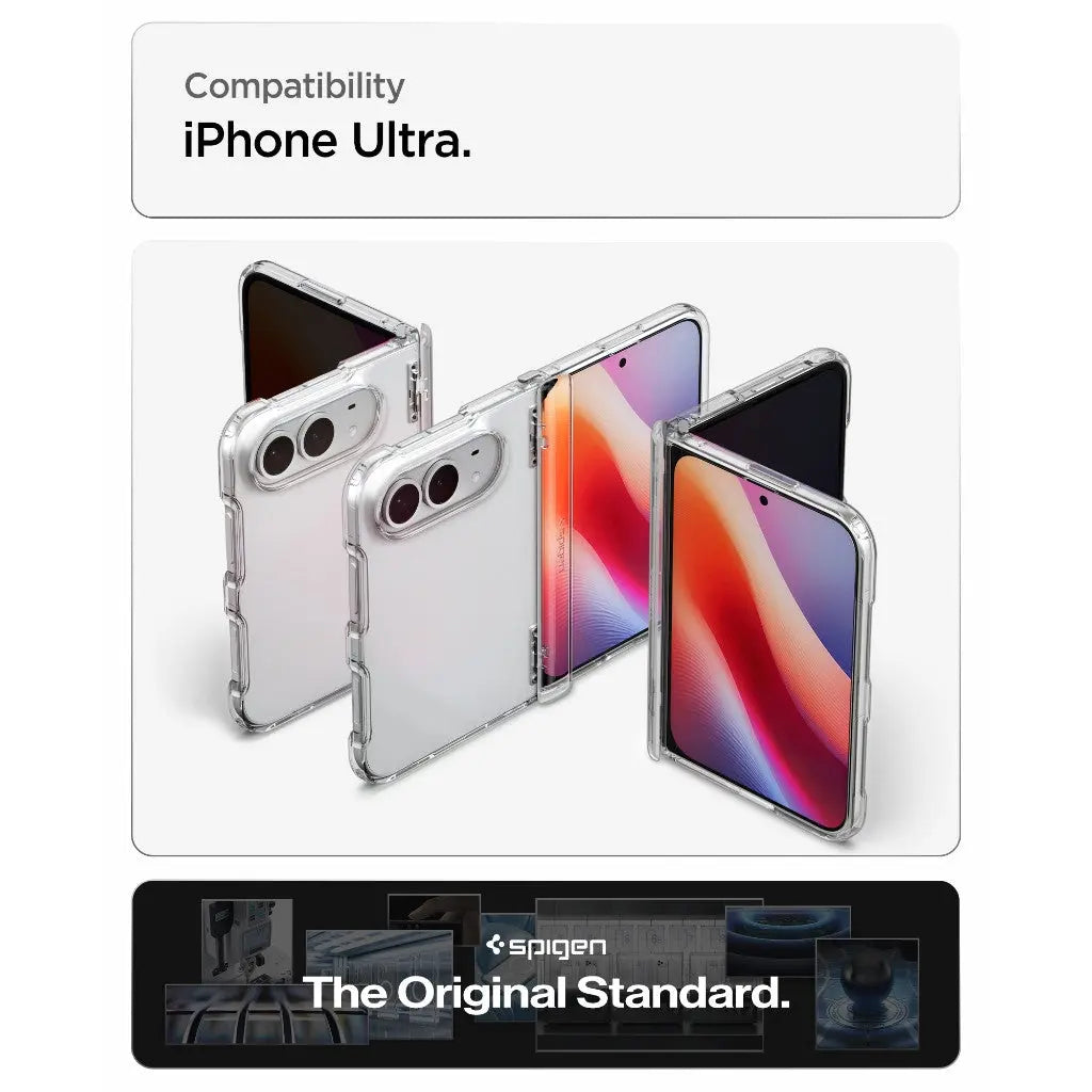 Spigen iPhone Ultra Case Ultra Hybrid Pro Clear Case Hinge Cover iPhone Fold Casing Drop Protection