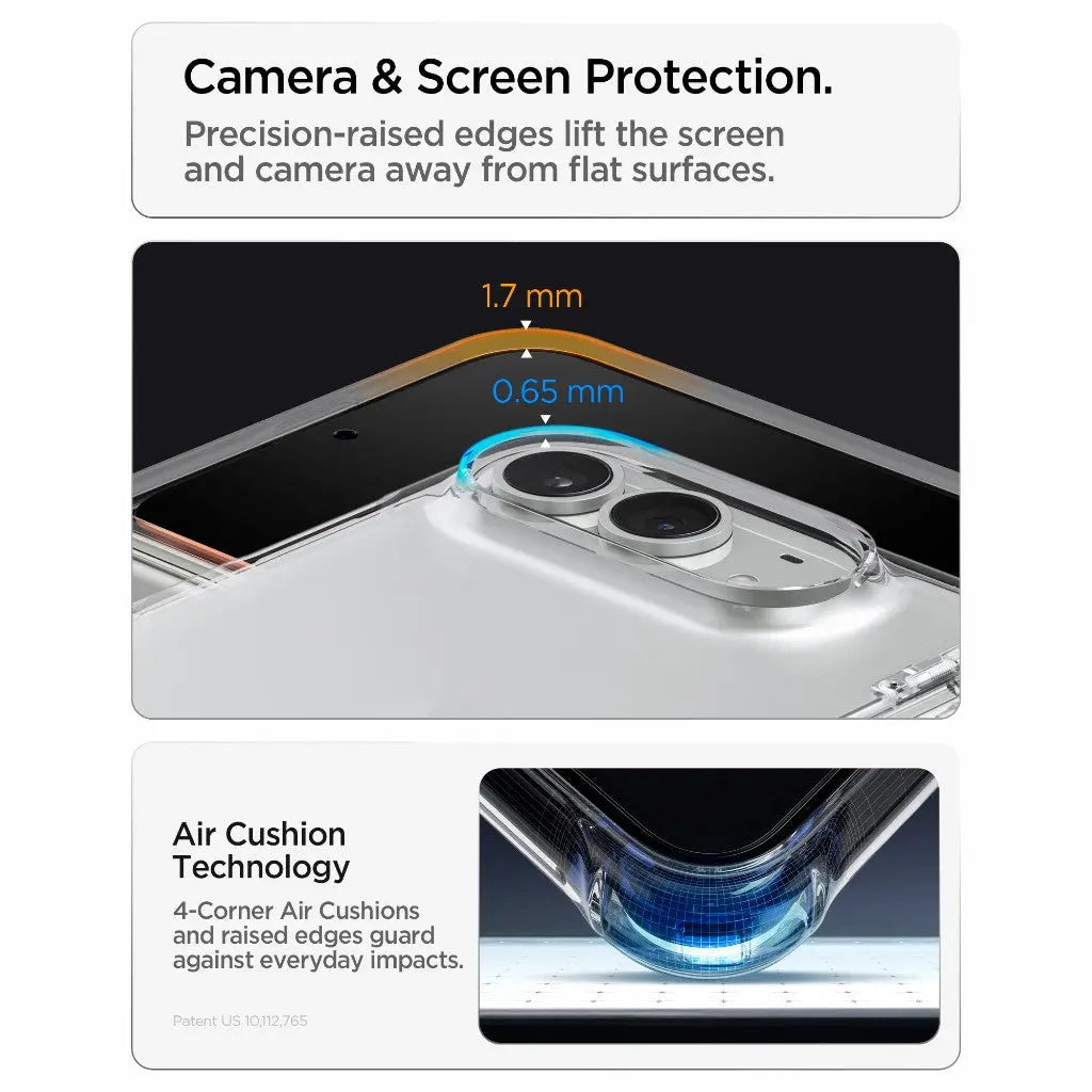 Spigen iPhone Ultra Case Ultra Hybrid Pro Clear Case Hinge Cover iPhone Fold Casing Drop Protection