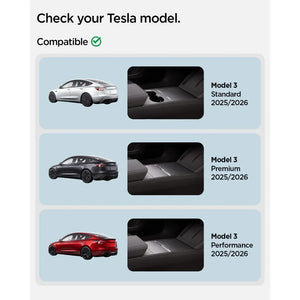 Tesla Model 3 Highland (2026/2025/2024) Front Emblem Logo