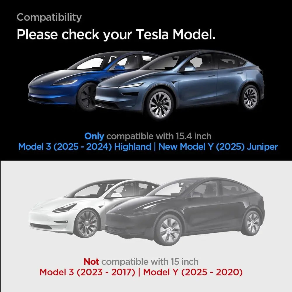 Tesla Model 3 (2024) / Highland Edition Screen Protector EZ Fit GLAS.tR Anti-Glare Matte