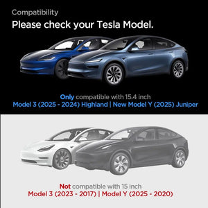 Tesla Model 3 (2024) / Highland Edition Screen Protector EZ Fit GLAS.tR Anti-Glare Matte