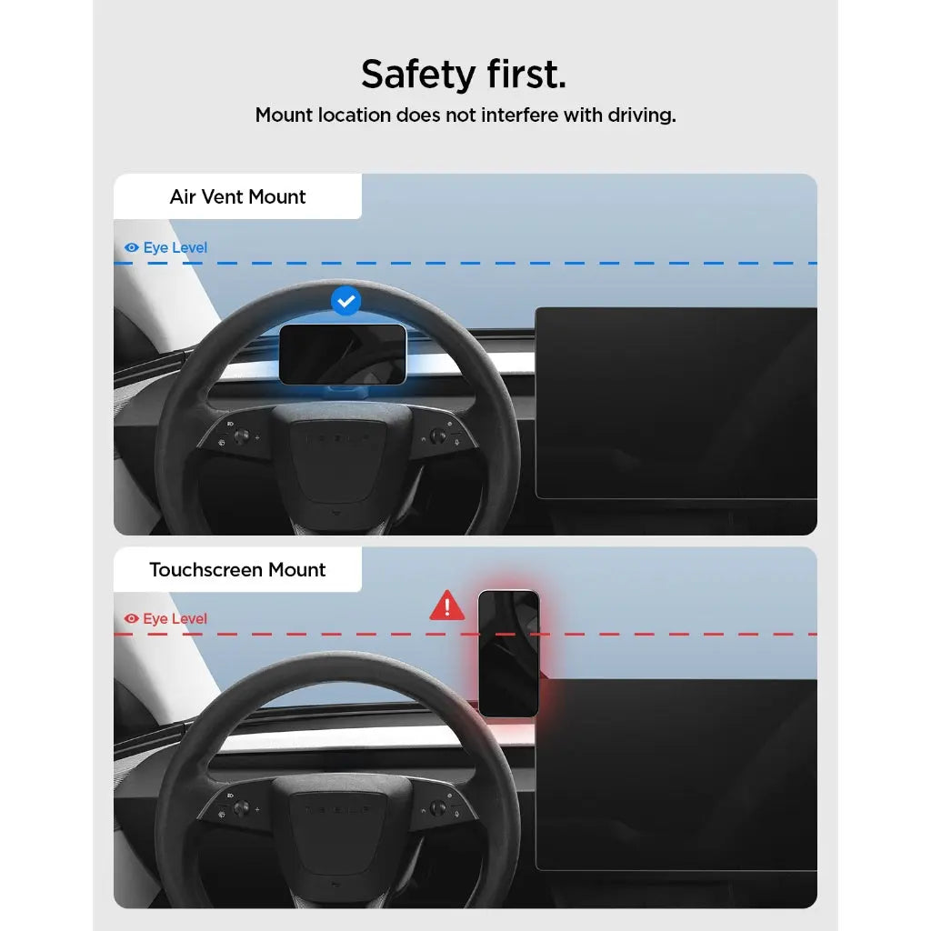 Tesla Model Y Juniper / Model 3 Highland Air Vent Magnetic Car Mount