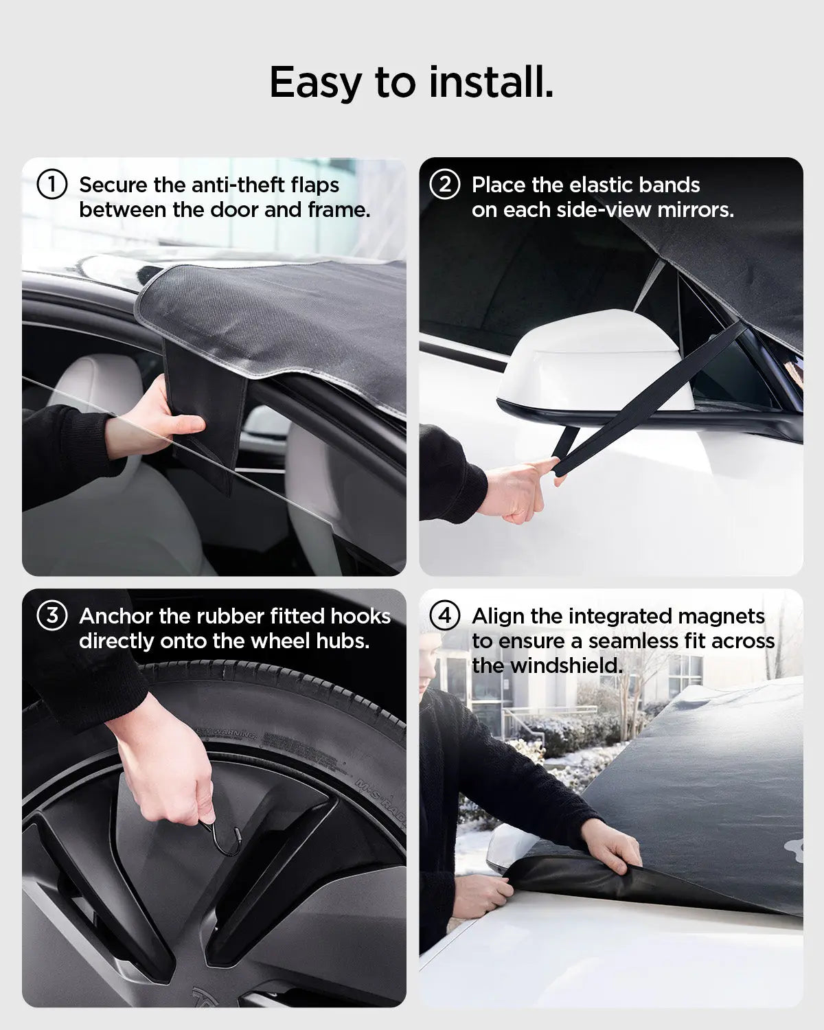 Tesla Model Y Juniper (2026/2025) / Model 3 Windshield Cover WC100