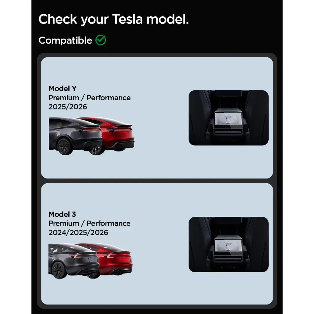 Tesla Model Y Juniper (2026/2025) / Model 3 (2026/2025/2024) Matte Screen Protector