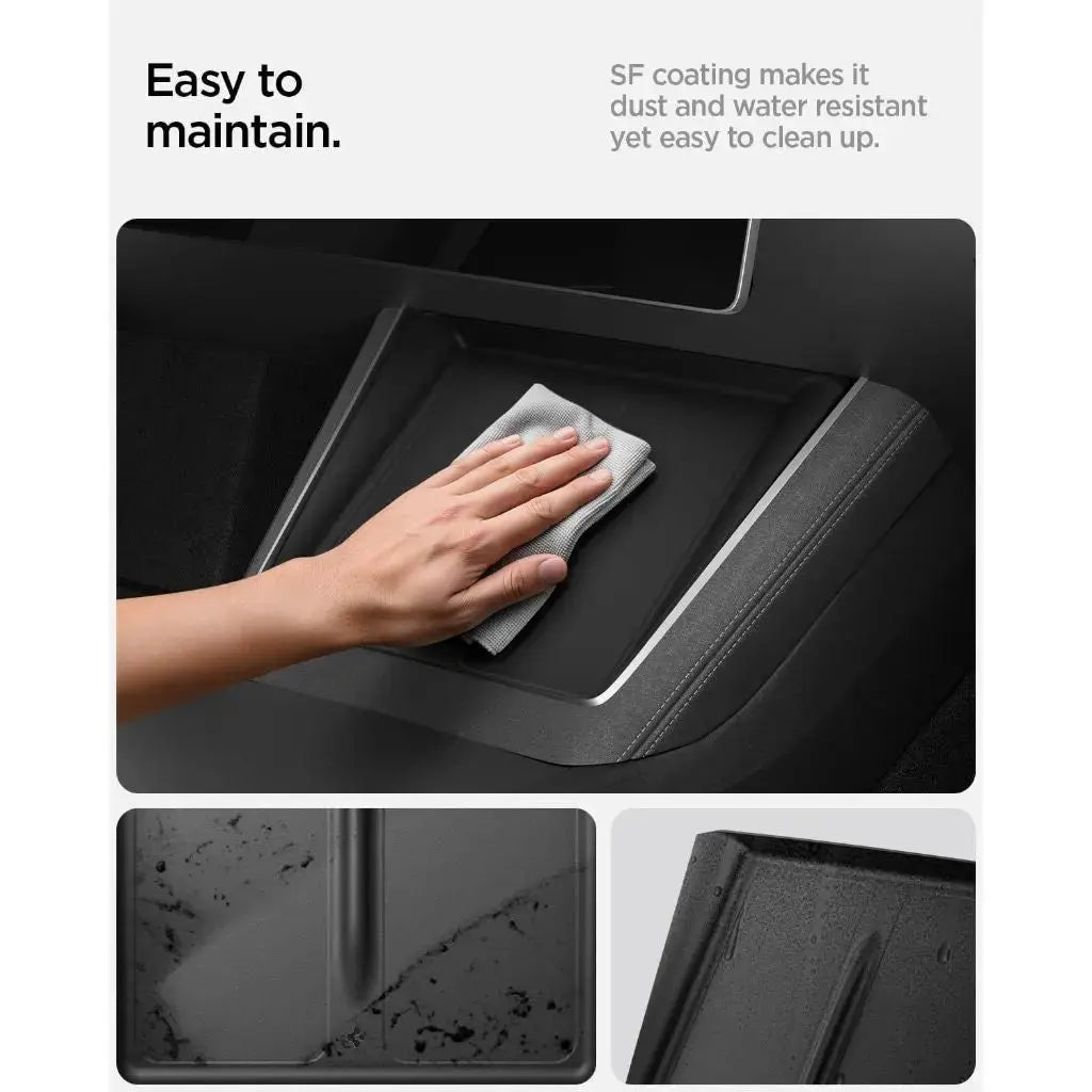 Spigen Tesla Model Y Juniper (2026 / 2025) Wireless Charging Pad TO261JH Ultra Thin Silicone Cover