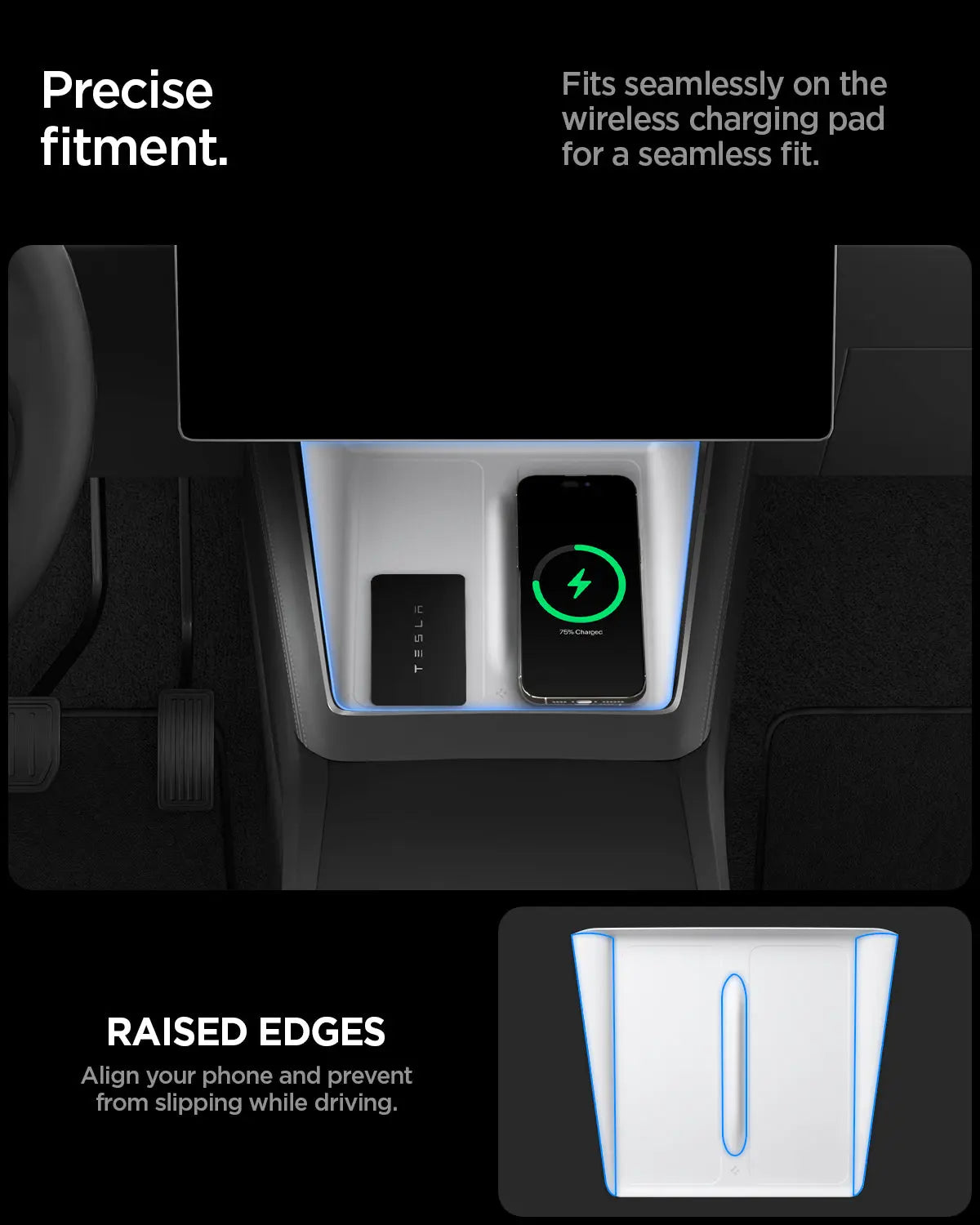 Tesla Model Y Juniper (2026 / 2025) Wireless Charging Pad Cover TO261JH