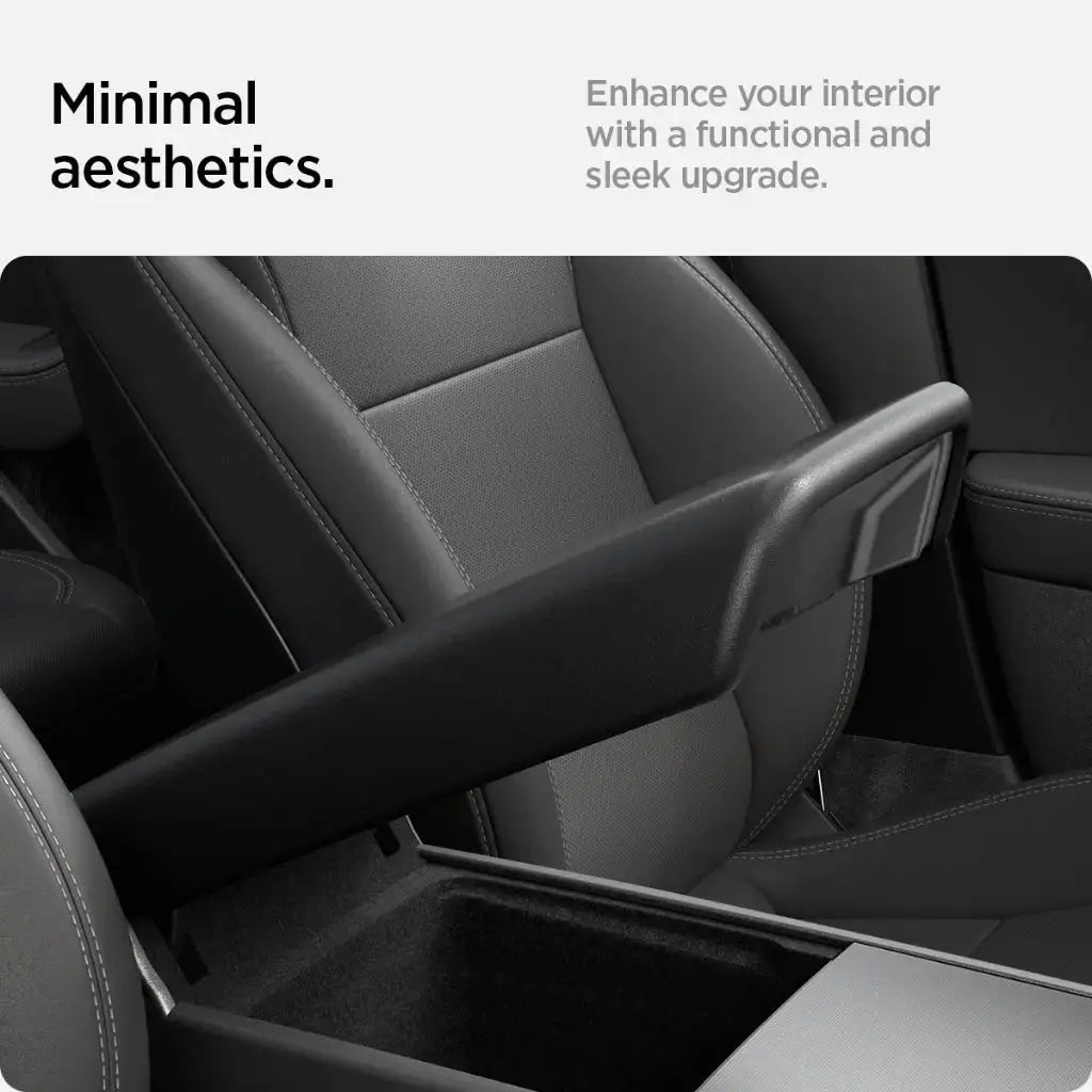 Spigen Tesla Model Y (2025) Juniper / Model 3 (2024-2025) Highland Center Console Armrest Cover Tesla Car Accessories