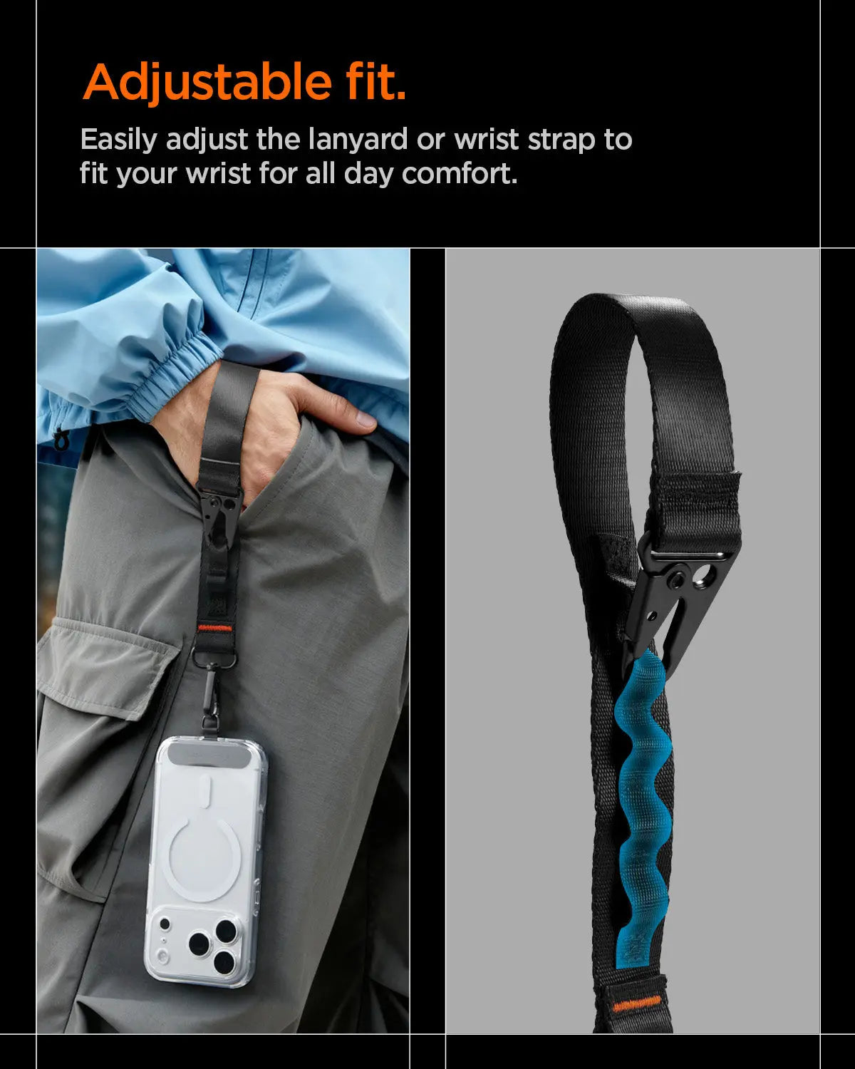 Universal Adjustable Crossbody Lanyard Strap DA30M