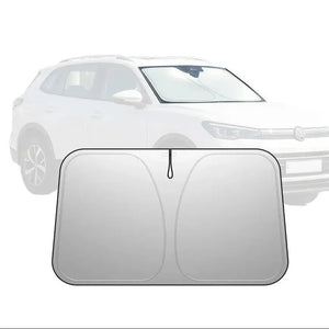 Spigen Universal Car Sun Shade with UV & Heat Protection Windshield Car Front Sunshade UO260 (M)
