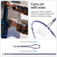 Spigen Universal Phone Lanyard Set CrossBody Strap + Wrist Strap With ConTag Adjustable Phone Strap Lanyard Strap