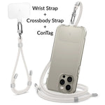 Universal Phone Lanyard Set (CrossBody Strap + Wrist Strap With ConTag)