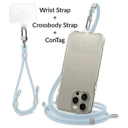 Universal Phone Lanyard Set (CrossBody Strap + Wrist Strap With ConTag)