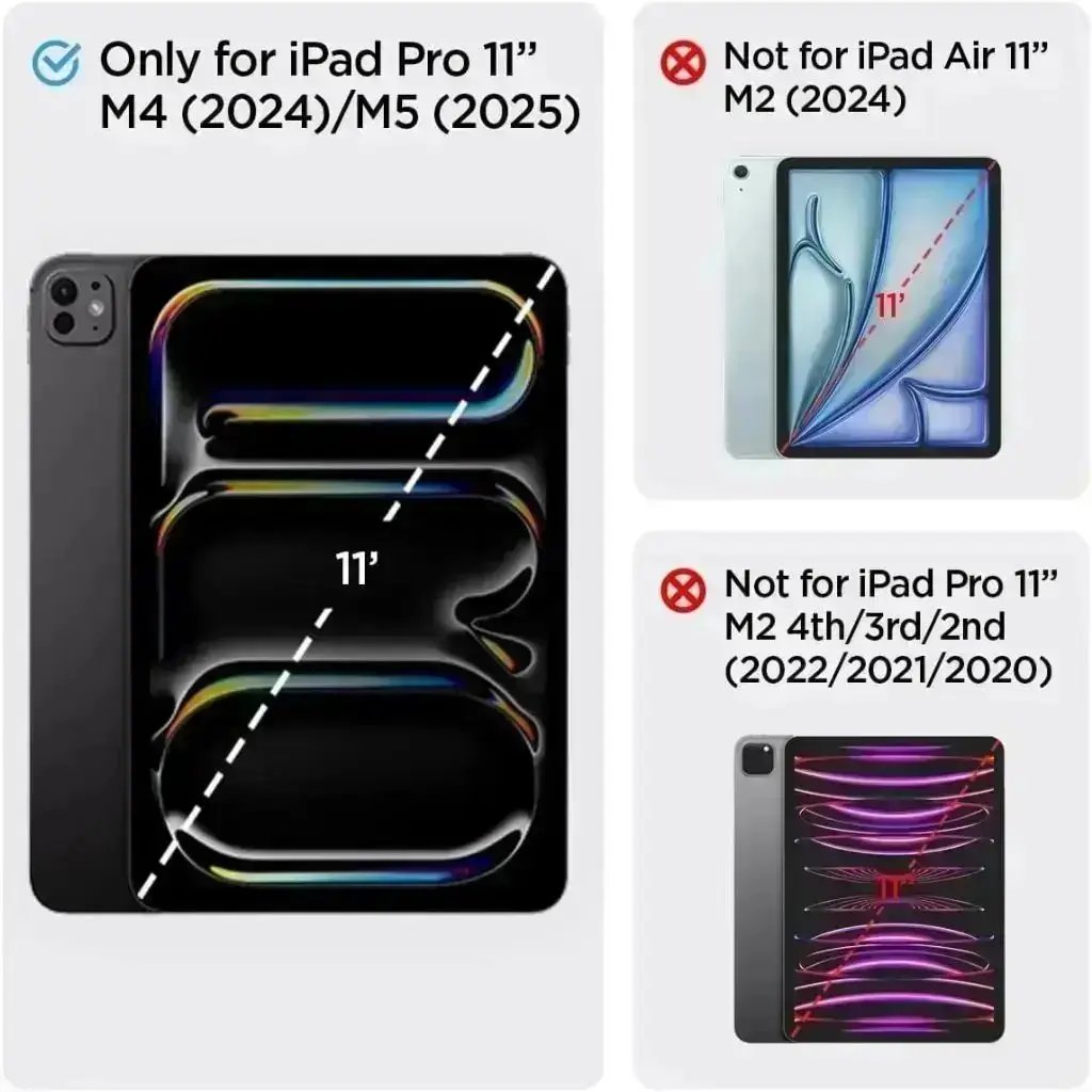 iPad Pro 11" Case (2025/2024) Rugged Armor Pro