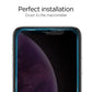 iPhone XS Max / iPhone 11 Pro Max Screen Protector  Full Coverage HD Tempered Glass - Spigen Singapore
