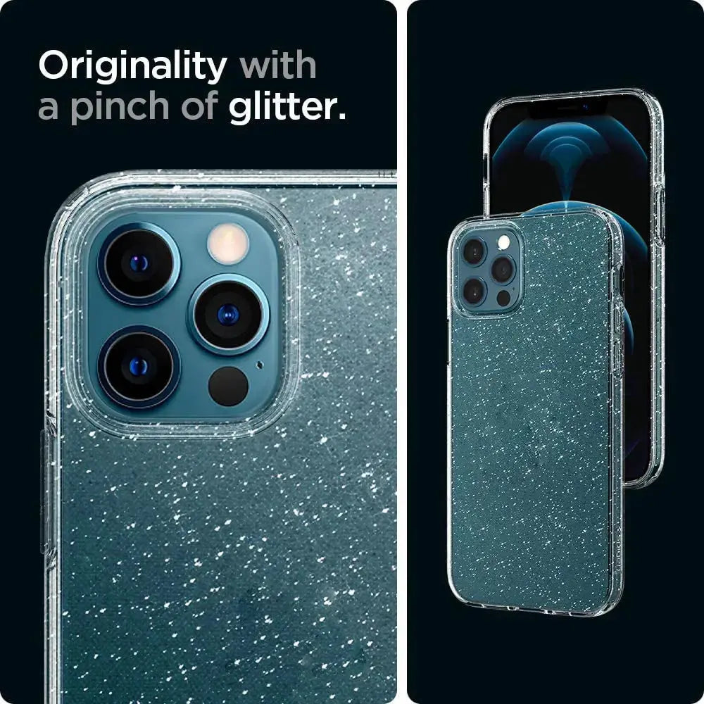 iPhone 12 Pro / iPhone 12 Case Liquid Crystal Glitter