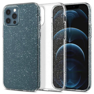 iPhone 12 Pro Max Case Liquid Crystal Glitter