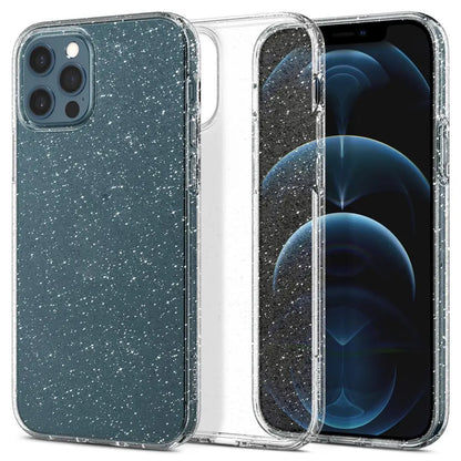 iPhone 12 Pro Max Case Liquid Crystal Glitter