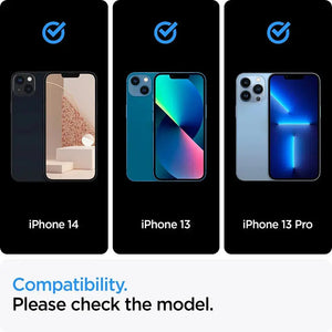 iPhone 16e (2025) / 14 / 13 Pro / 13 screen protector glas.tr slim HD - Spigen Singapore